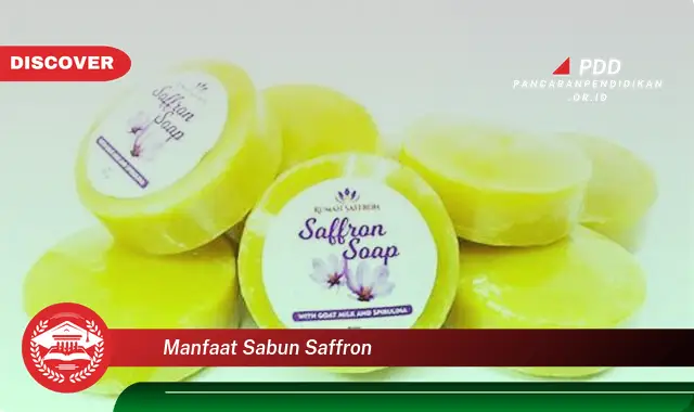 manfaat sabun saffron