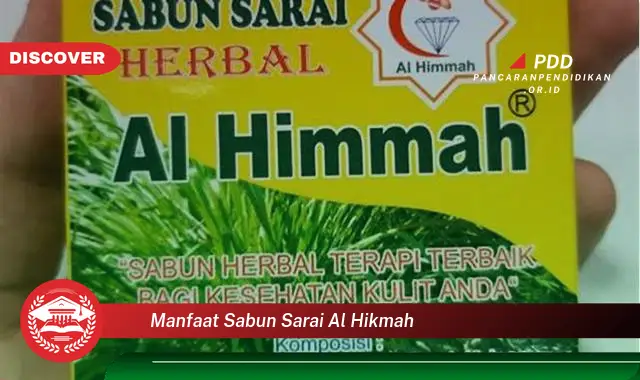 manfaat sabun sarai al hikmah