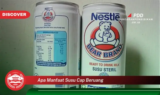 apa manfaat susu cap beruang