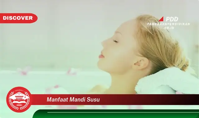 manfaat mandi susu