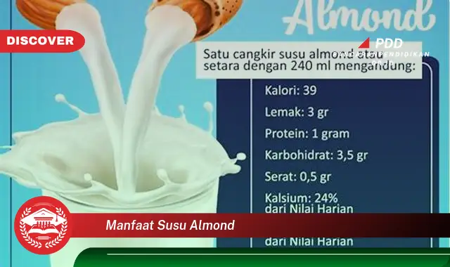 Temukan 10 Manfaat Susu Almond yang Wajib Kamu Intip