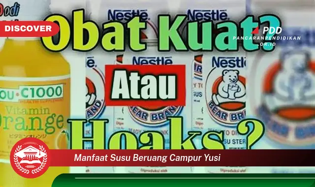 manfaat susu beruang campur yusi