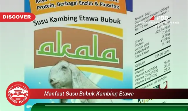 manfaat susu bubuk kambing etawa