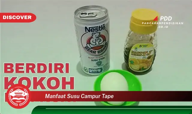 manfaat susu campur tape