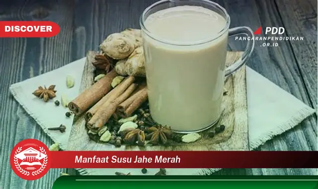 manfaat susu jahe merah