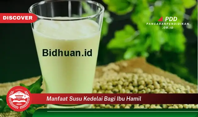 manfaat susu kedelai bagi ibu hamil