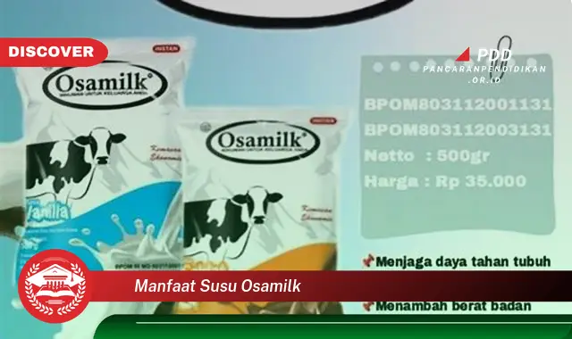 manfaat susu osamilk