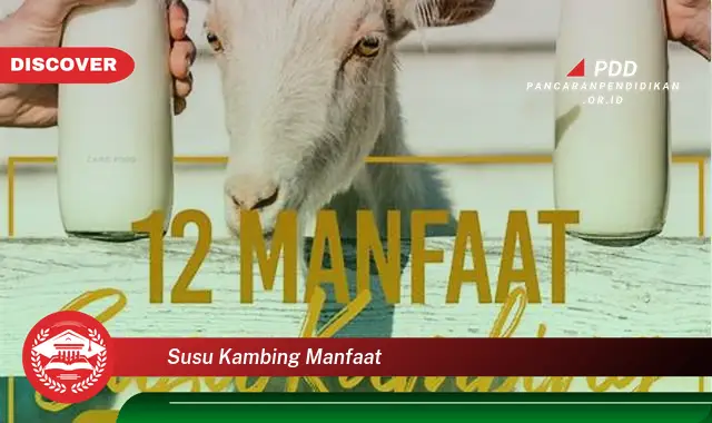 susu kambing manfaat