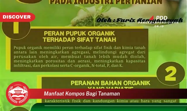 manfaat kompos bagi tanaman