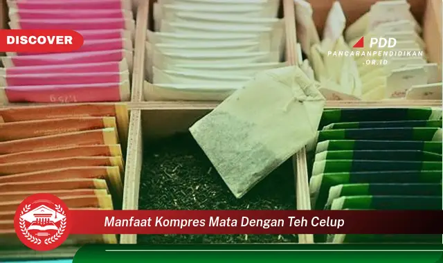 manfaat kompres mata dengan teh celup