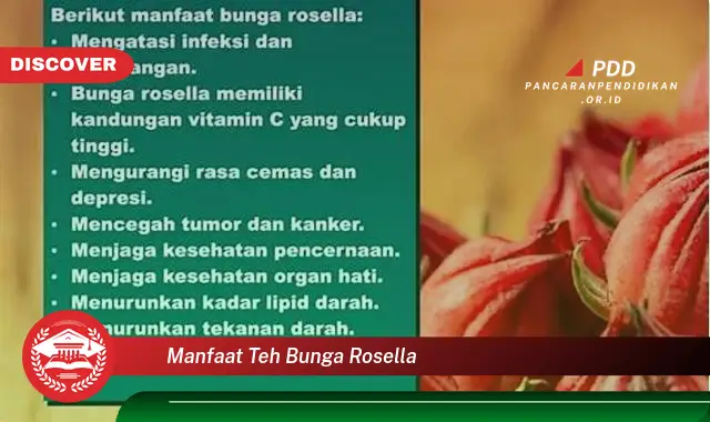 manfaat teh bunga rosella