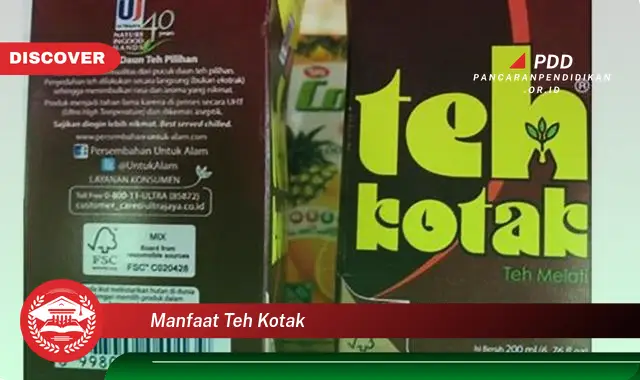 manfaat teh kotak