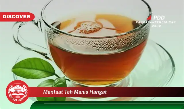 manfaat teh manis hangat