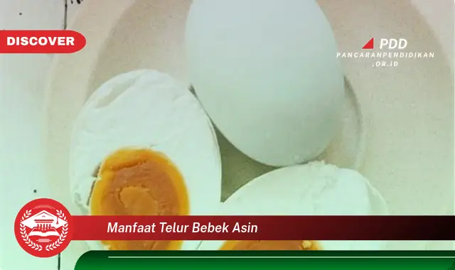 manfaat telur bebek asin