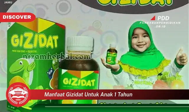 manfaat gizidat untuk anak 1 tahun