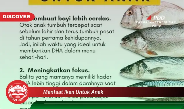 manfaat ikan untuk anak
