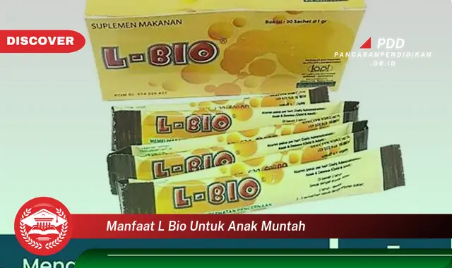 manfaat l bio untuk anak muntah