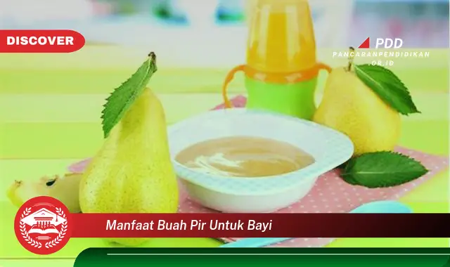 manfaat buah pir untuk bayi