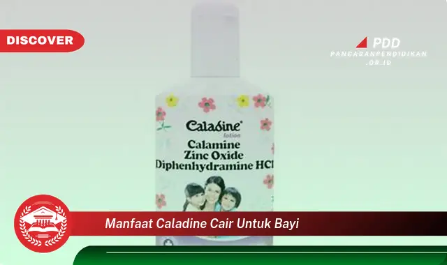 manfaat caladine cair untuk bayi