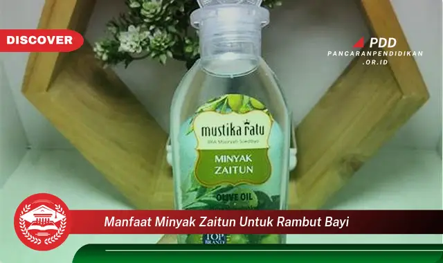 manfaat minyak zaitun untuk rambut bayi