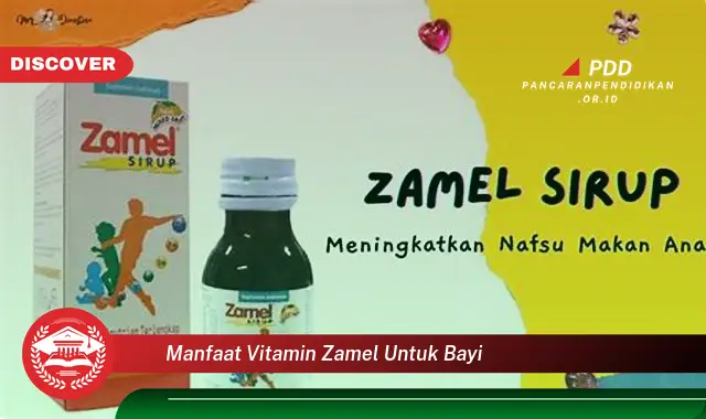 manfaat vitamin zamel untuk bayi