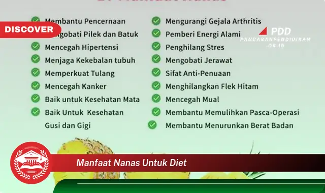 manfaat nanas untuk diet