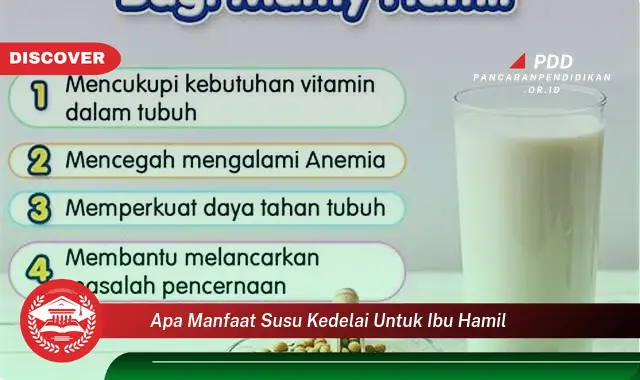 Ketahui 10 Manfaat Susu Kedelai untuk Ibu Hamil yang Bikin Kamu Penasaran