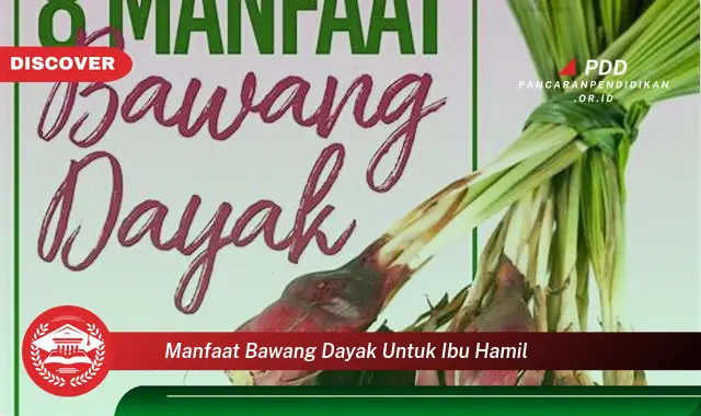 Kamu Wajib Tahu, 30 Manfaat Bawang Dayak untuk Ibu Hamil yang Bikin Penasaran