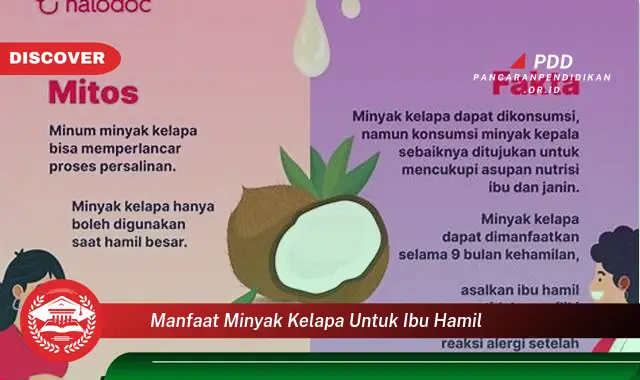 manfaat minyak kelapa untuk ibu hamil