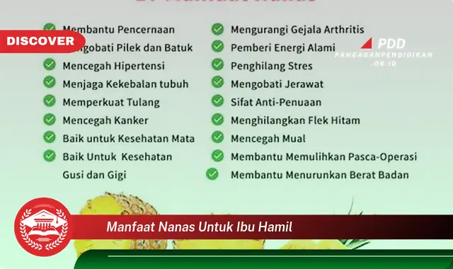 manfaat nanas untuk ibu hamil