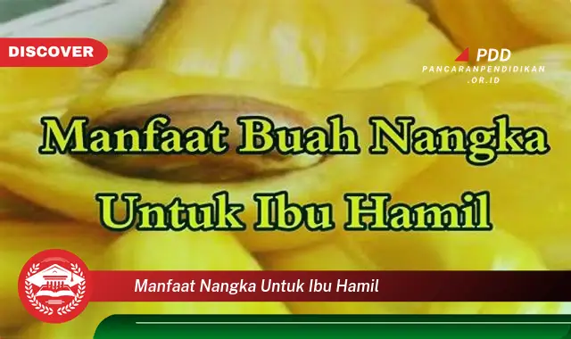 manfaat nangka untuk ibu hamil