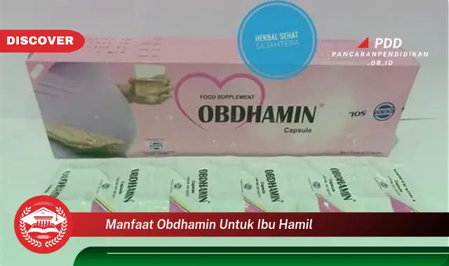 manfaat obdhamin untuk ibu hamil