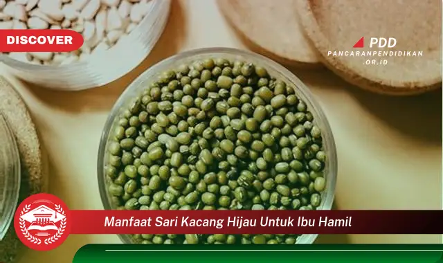 manfaat sari kacang hijau untuk ibu hamil