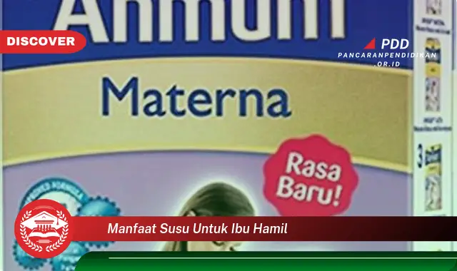 manfaat susu untuk ibu hamil