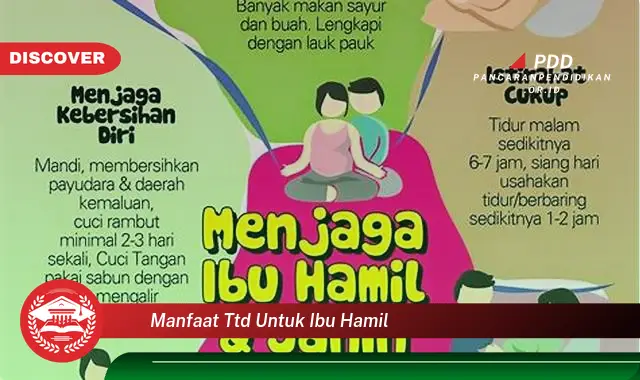 manfaat ttd untuk ibu hamil