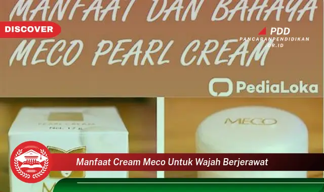 manfaat cream meco untuk wajah berjerawat