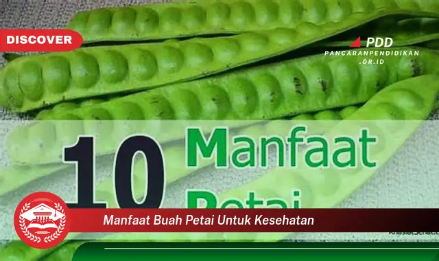 manfaat buah petai untuk kesehatan