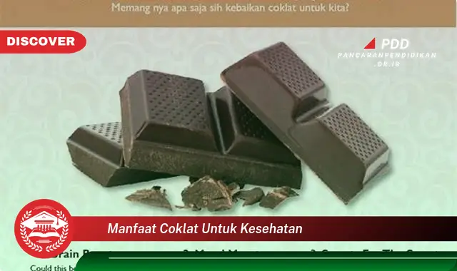 manfaat coklat untuk kesehatan