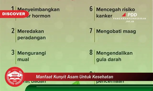 manfaat kunyit asam untuk kesehatan