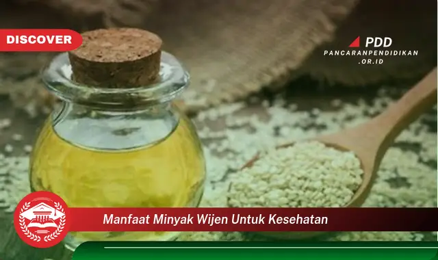 manfaat minyak wijen untuk kesehatan