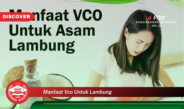 manfaat vco untuk lambung