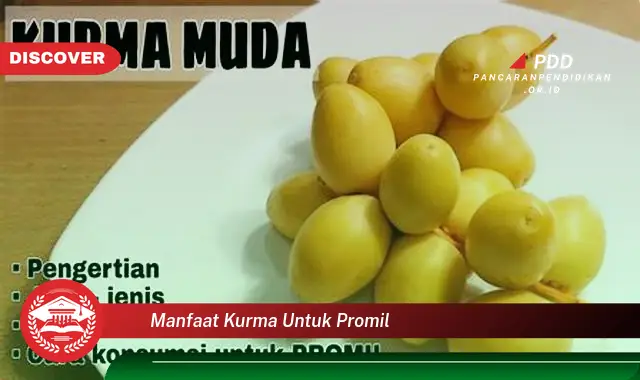 manfaat kurma untuk promil