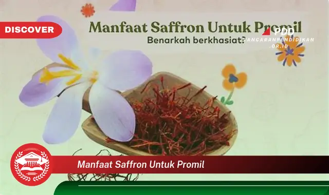 manfaat saffron untuk promil