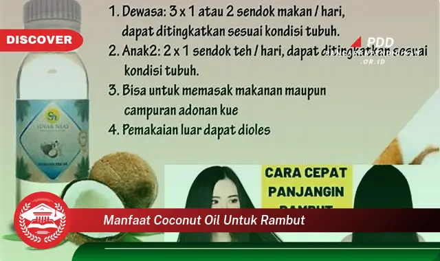 manfaat coconut oil untuk rambut