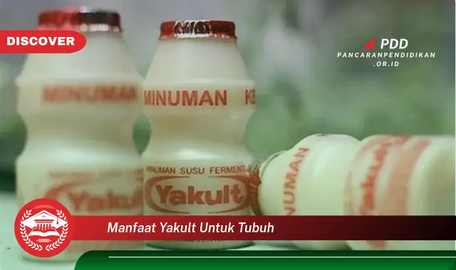 manfaat yakult untuk tubuh