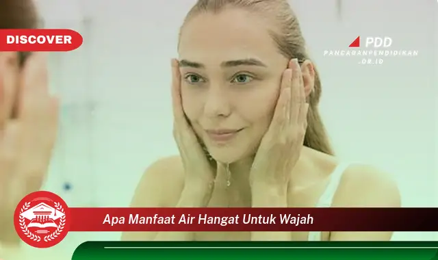 apa manfaat air hangat untuk wajah