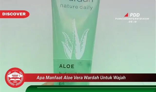 apa manfaat aloe vera wardah untuk wajah