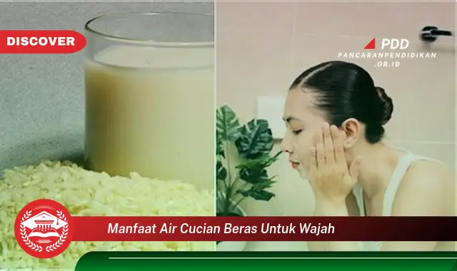 manfaat air cucian beras untuk wajah