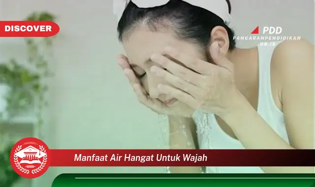 manfaat air hangat untuk wajah