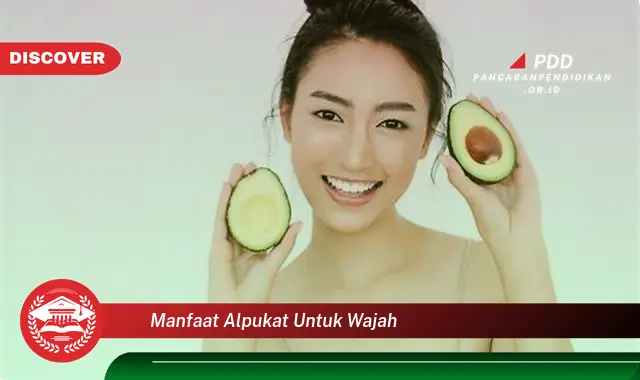 manfaat alpukat untuk wajah